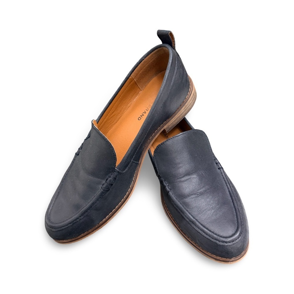 Lucky Brand Women's Canyen Slip-On Black Leather Loafers Size 7.5 - Picture 8 of 10